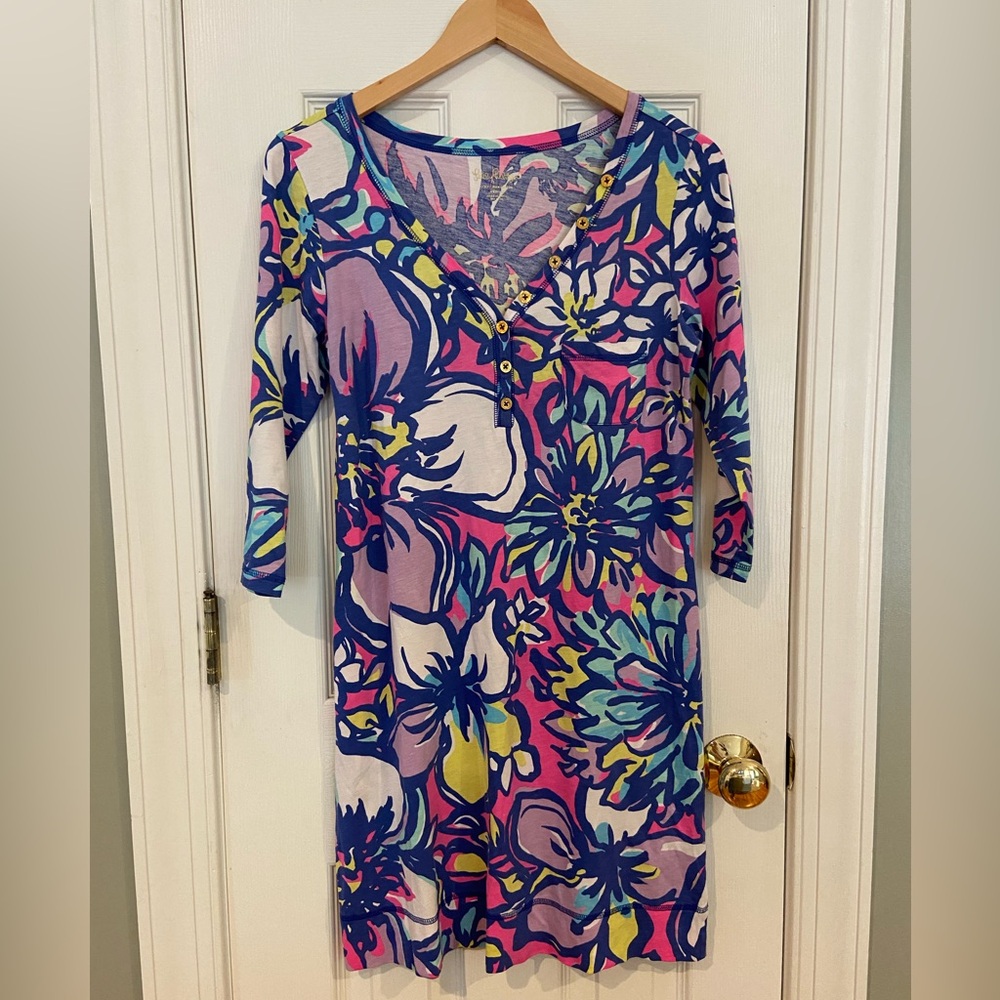 Lilly Pulitzer Tropical Pink Catwalkin dress size M